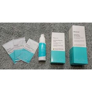 Riversol Anti-Aging Reparative Serum, Gel Cleanser, Exfoliating Glycolic Peel